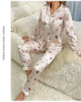 Women's Floral Print Pajamas Set