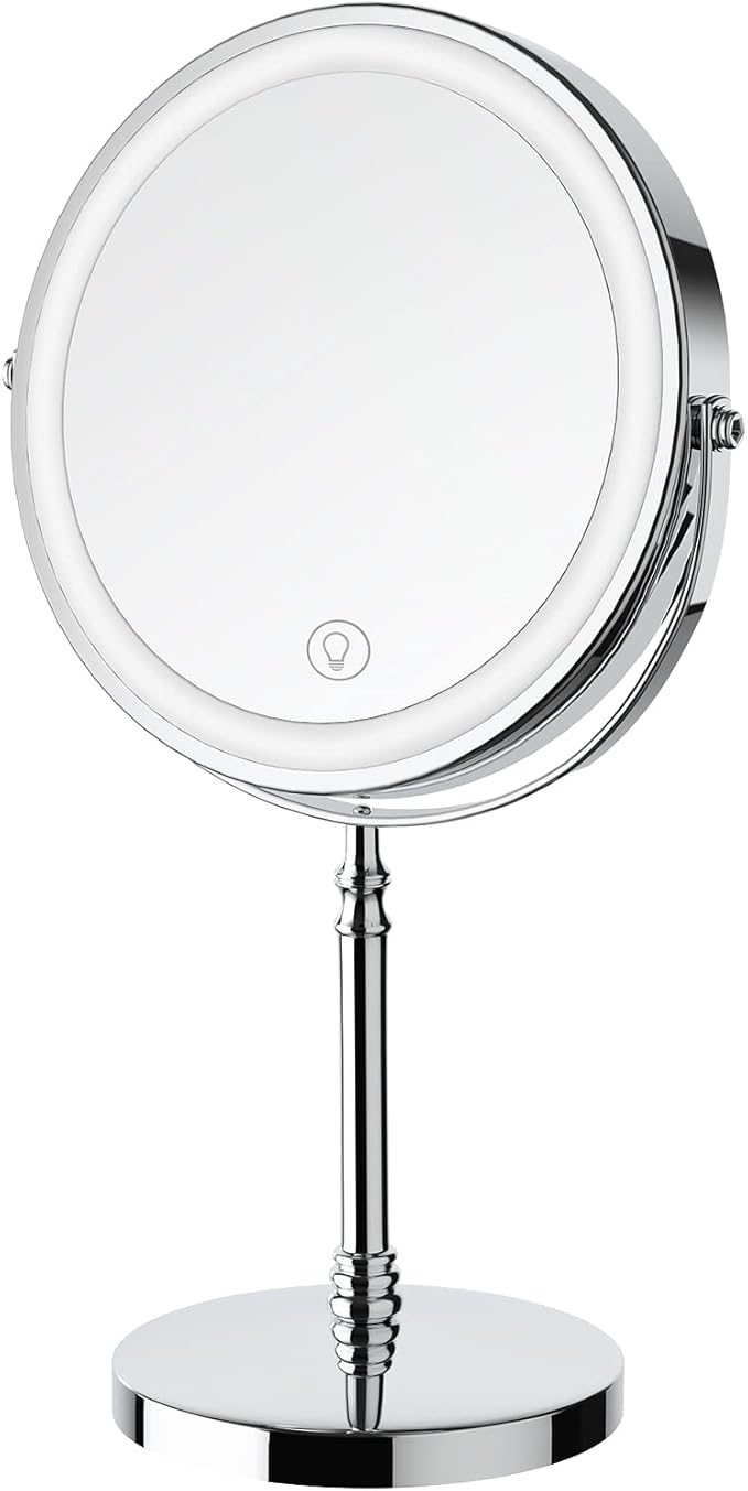 Rechargeable 10x Magnifying Makeup Mirror