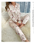 Women's Floral Print Pajamas Set