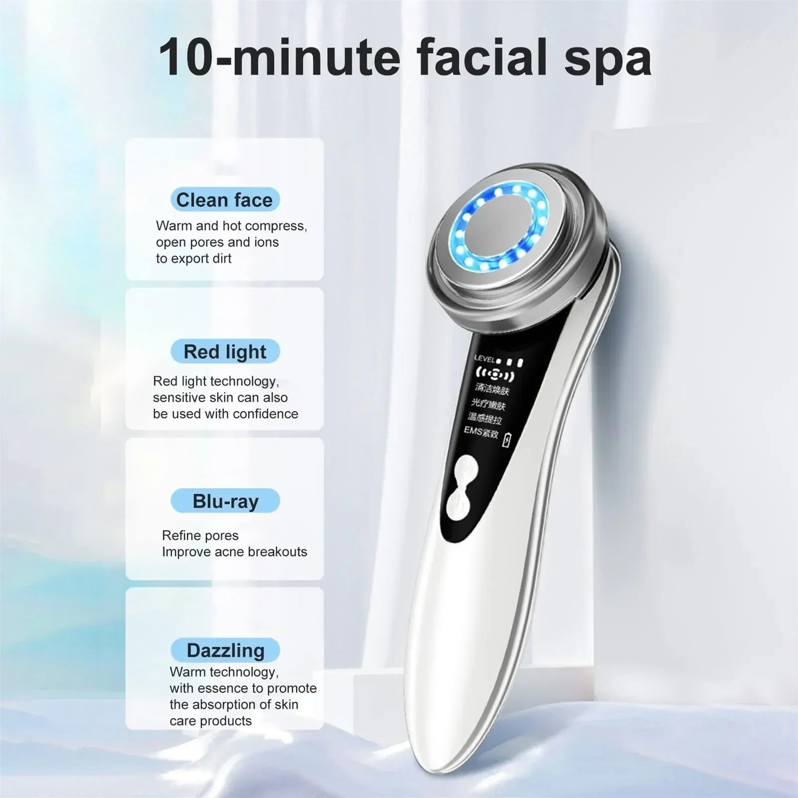 Ultra-Light Wireless Beauty Photon Skin Rejuvenation